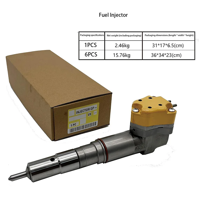 

1PCS Common Rail Fuel Injector 232-1183 2321183 For Caterpillar CAT 3412 Diesel Engine