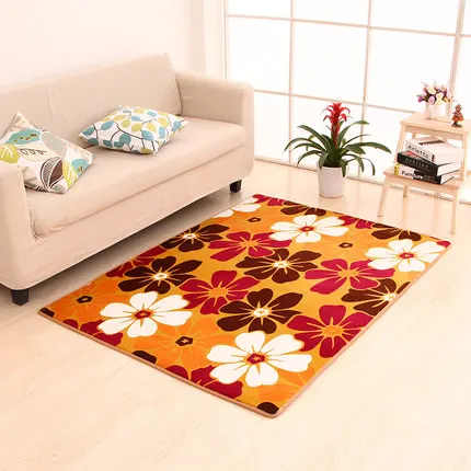 

Напольный коврик для входной двери, противоскользящий, для кухни и ванной, впитывающий, с растительным узором