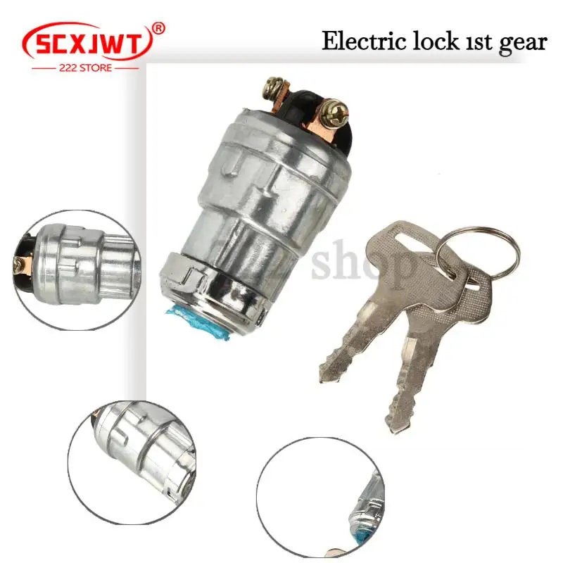 

Universal Ignition Switch with Iron Key – Suitable for Automobiles Forklifts & Engineering Vehicles Modification Projects