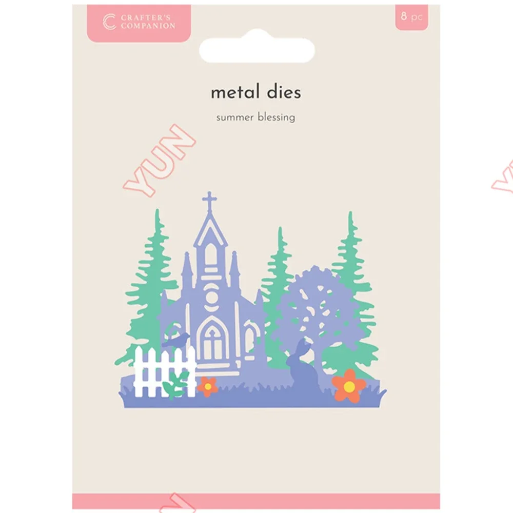 

CONCORD&9th New 2025 Valentine's Day Merry Werner Cheerful Flowers Dies Stamp Stencils DIY Embossing Scrapbooking Card Gift Mold