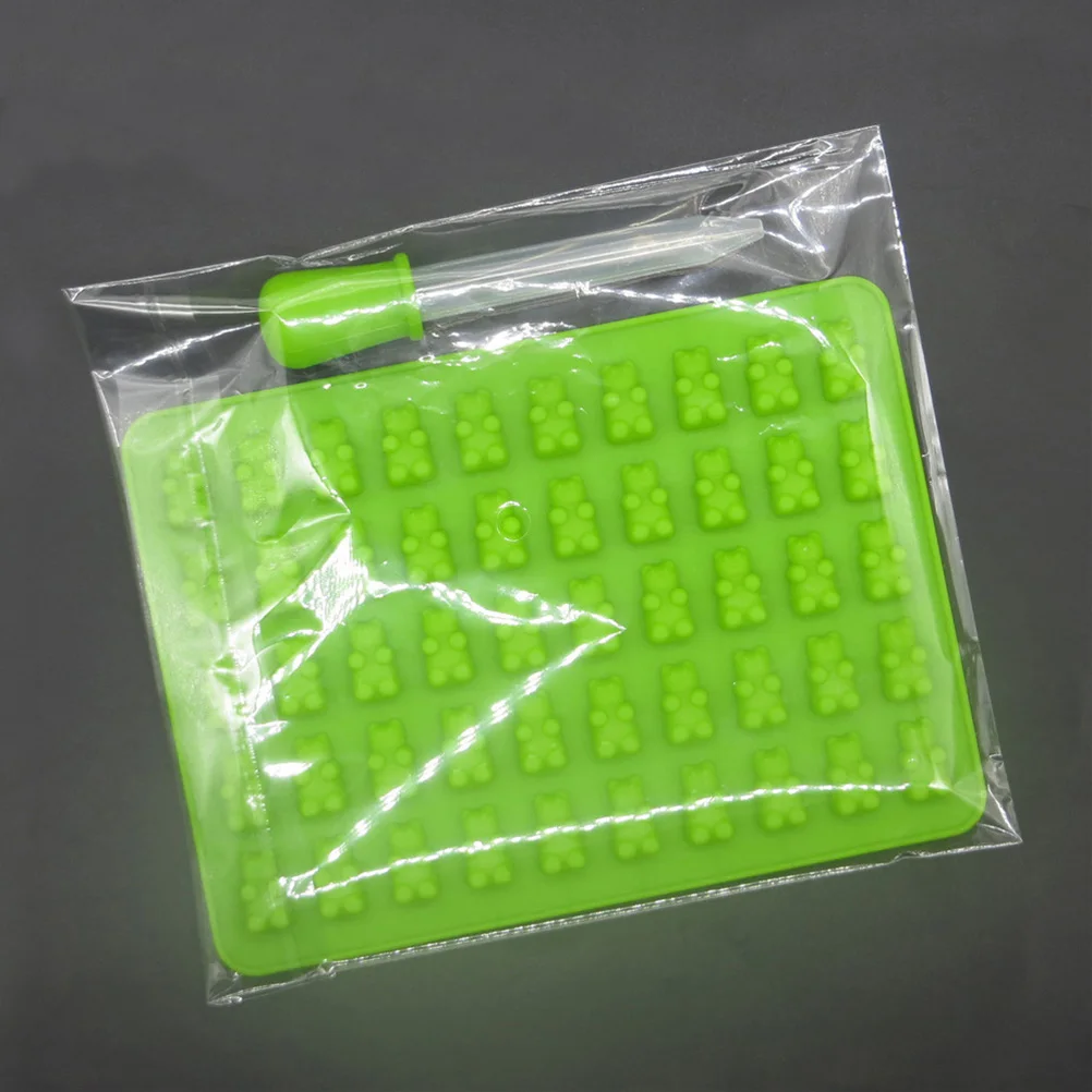 

Силиконовая форма с медведем для выпечки конфет, шоколада, сделай сам, в форме животного, термостойкая, легко чистящаяся, посудомоечная машина, духовка, микроволновая печь