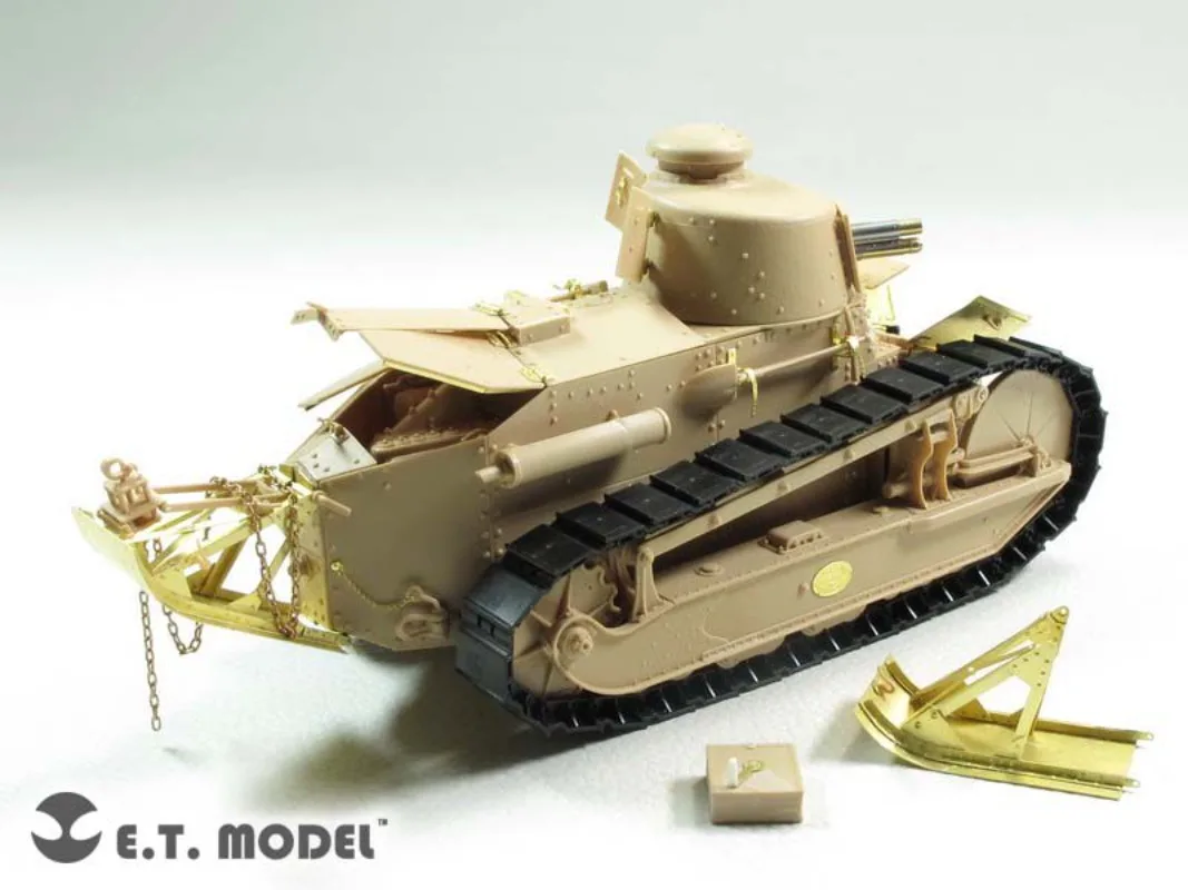 1/35 ET Models -E35-199 FT-17 (Cast Turret) Etching Parts for Meng Model TS-008