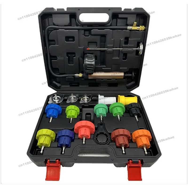 For Automobile Water Tank Pressure Leak Detection Tool Antifreeze Replacement Dispenser Vacuum Coolant Pressure Gauge