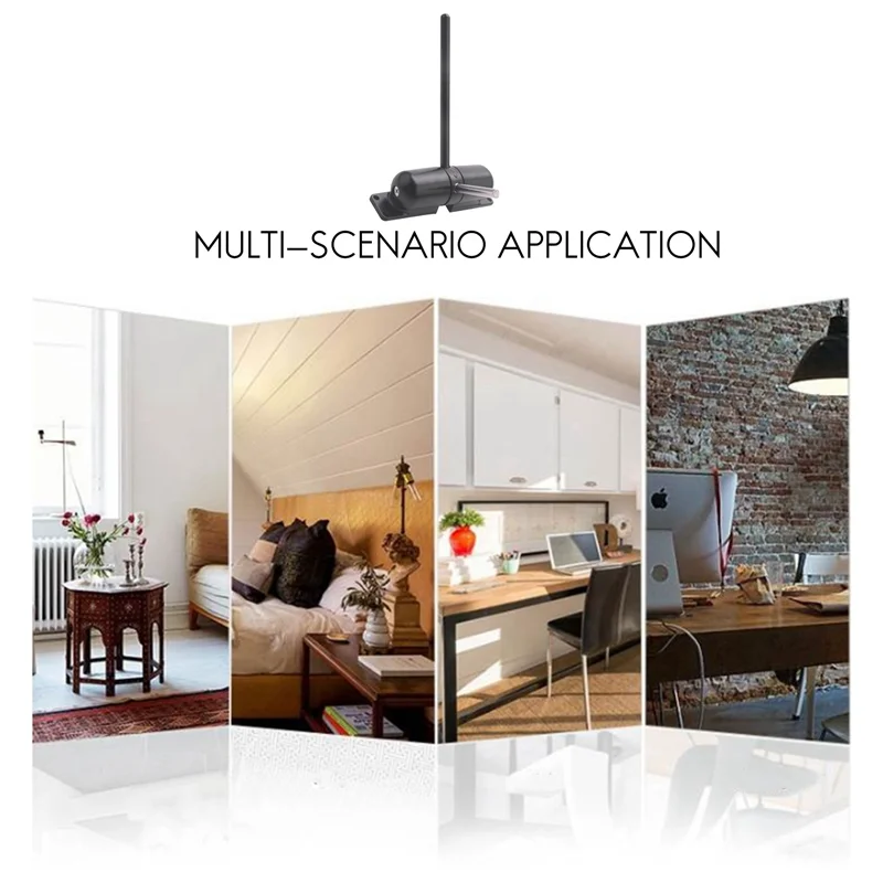 

1 комплект, 20–70 кг, черный регулируемый пружинный дверной доводчик для поверхностного монтажа, автоматический дверной доводчик, пожарный, Indo-AT30