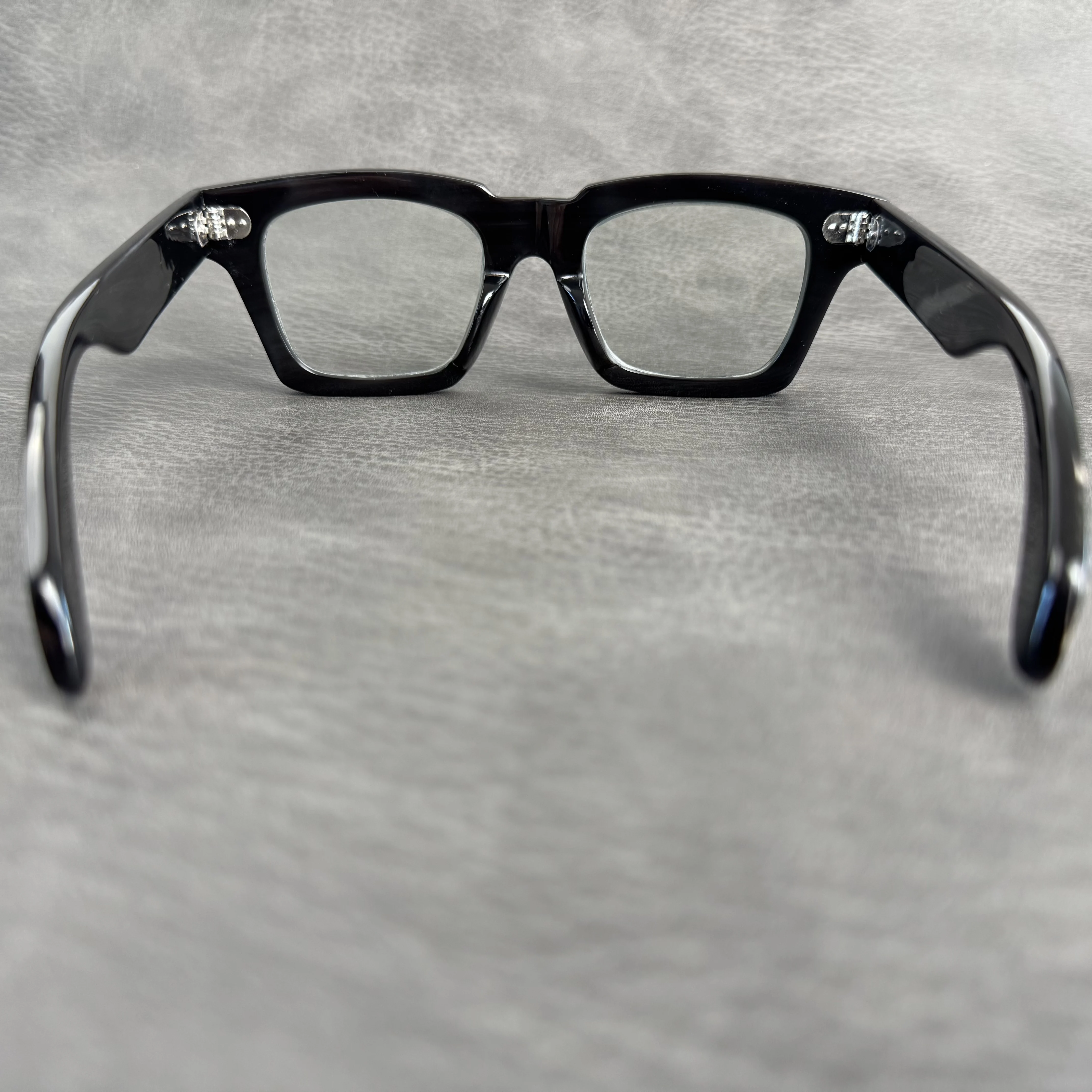 Eeyglass Frames Square Thick Vintage Stripes Handmade Buffalo Horn Prescription Eyeglasses Optical Lens Men's Glasses Frames - view 5