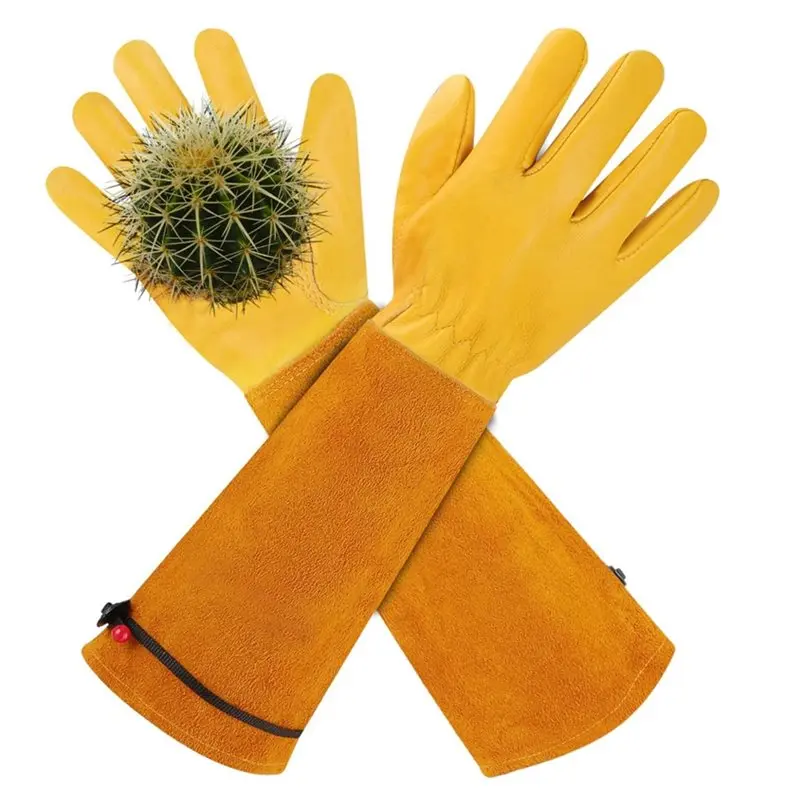 

GTBL Сверхмощные садовые перчатки-длинные дизайнерские перчатки для обрезки роз с защитой от шипов для мужчин/женщин-Gauntlet-M