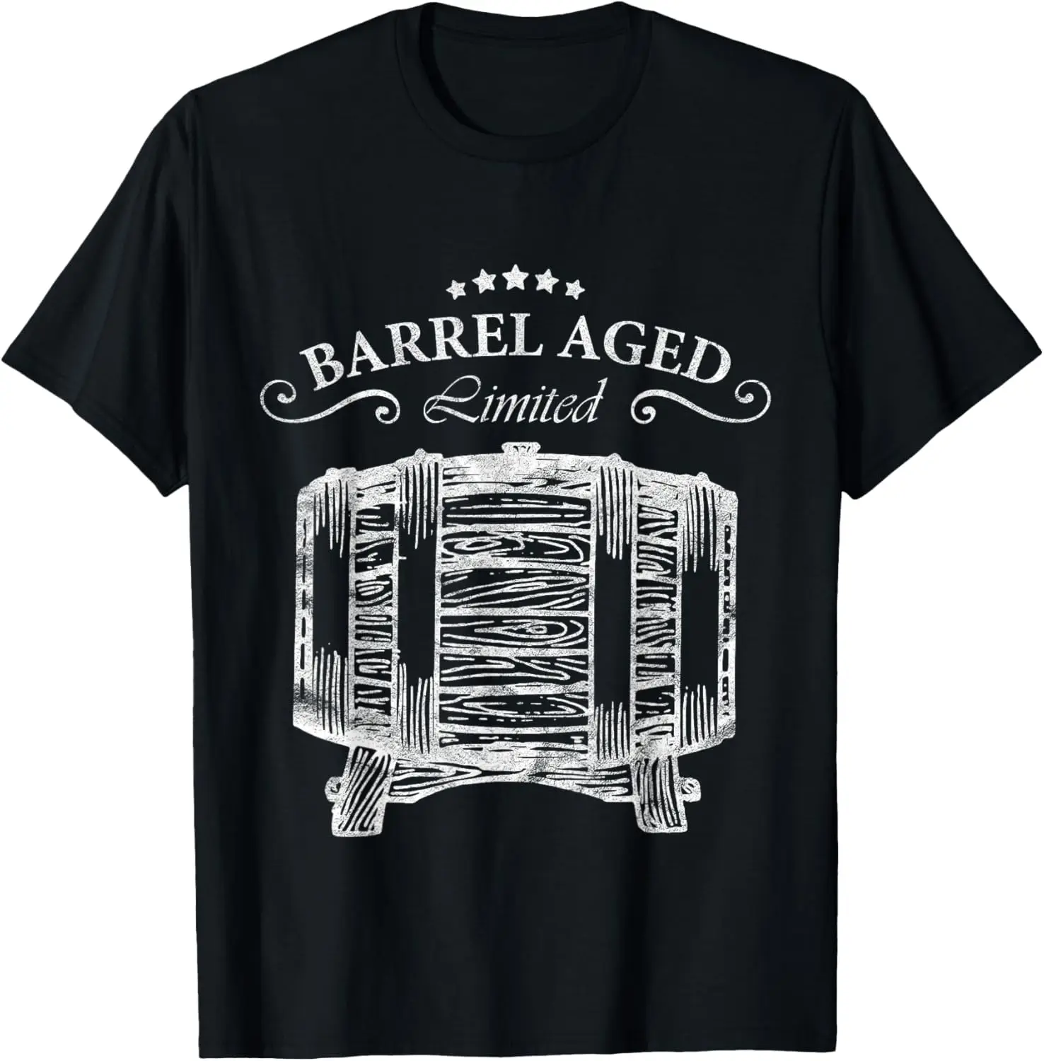 Bourbon Barrel Aged Limited Edition Whiskey Keg T-Shirt