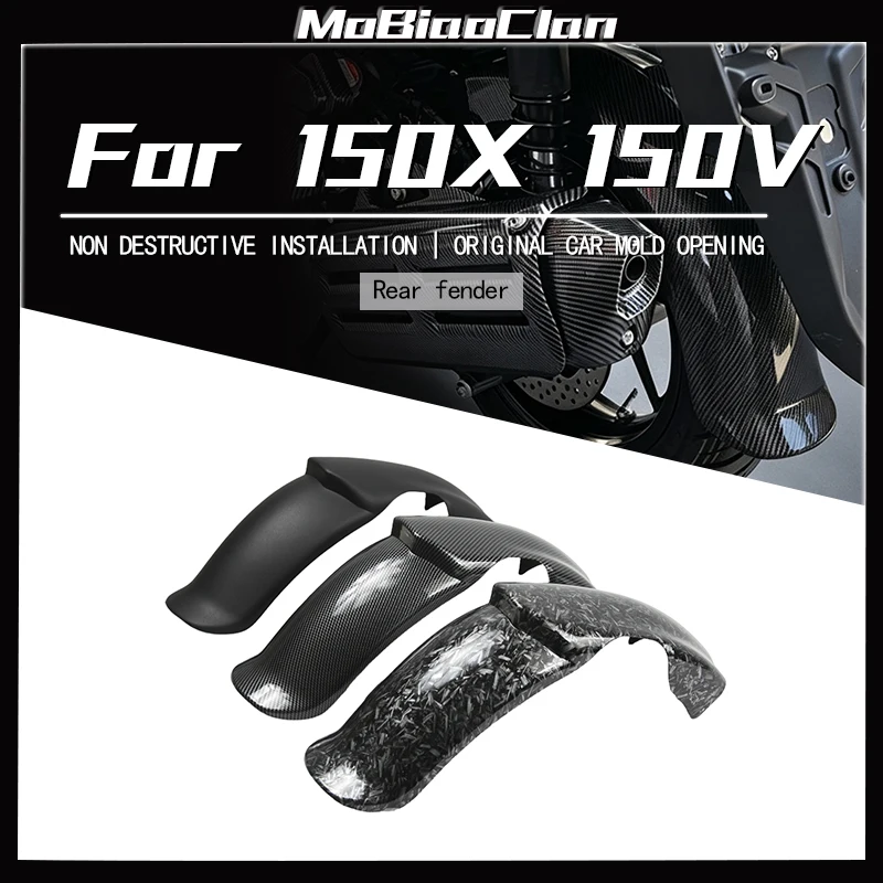 For ZONTES 150X 150V 125X 125V 150 X 150 V Modified Motorcycle Rear Fender Extended Mudguard Rear Wheel Splash Proof Accessories