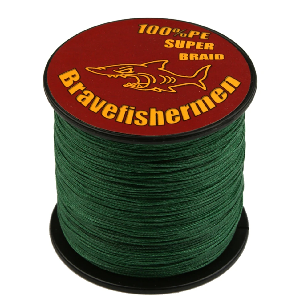 

1pc Blackish Green Polyethylene 4 Strands PE Fishing Line Raid Fishing Line 100M 6LB 8LB 10-100LB Multifilament Fishing Wire