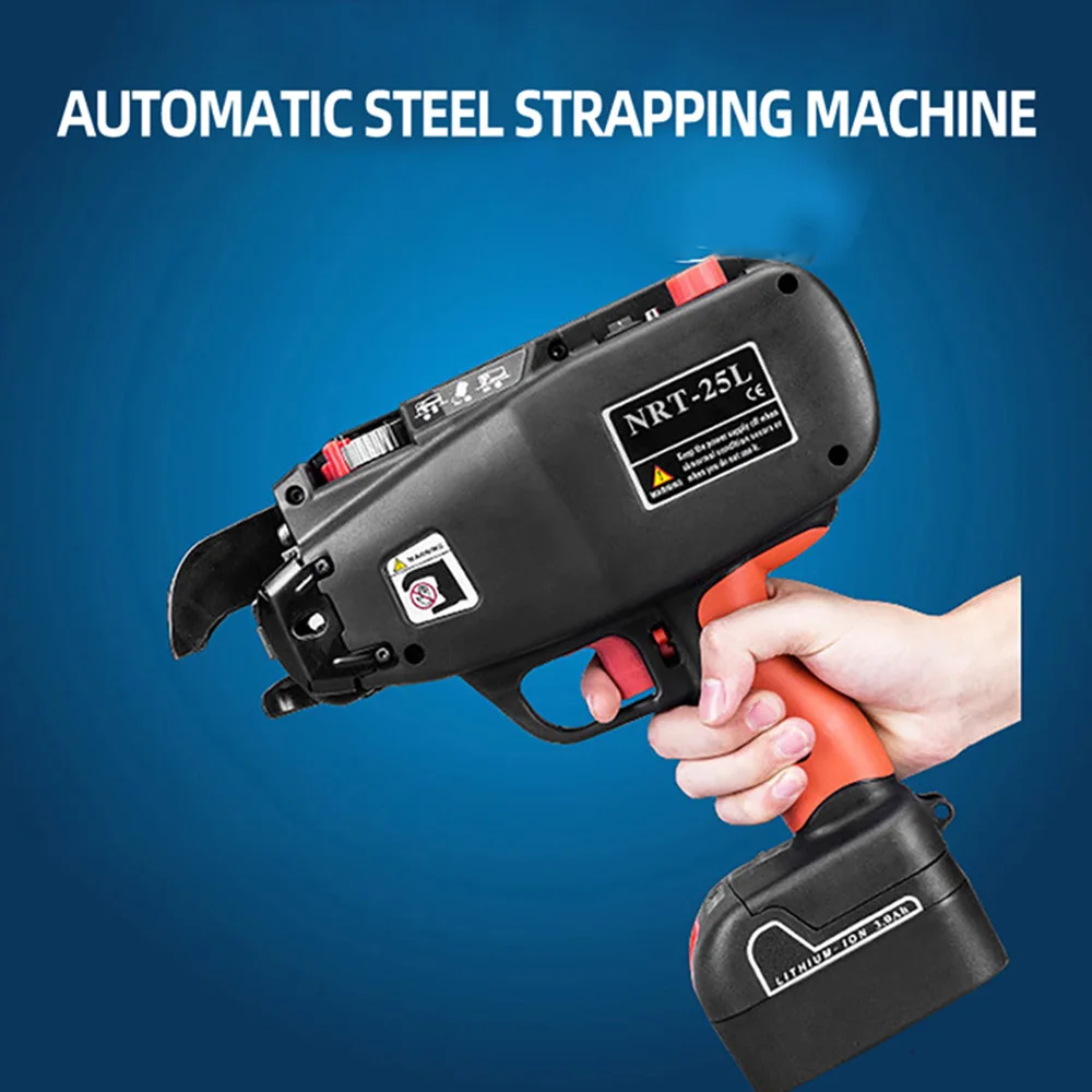 Rebar Tying Machine 14.4V 4.0Ah Automatic Rebar Tier Binding Machine With 2 Battery Wire Pliers Electric Strapping Machine