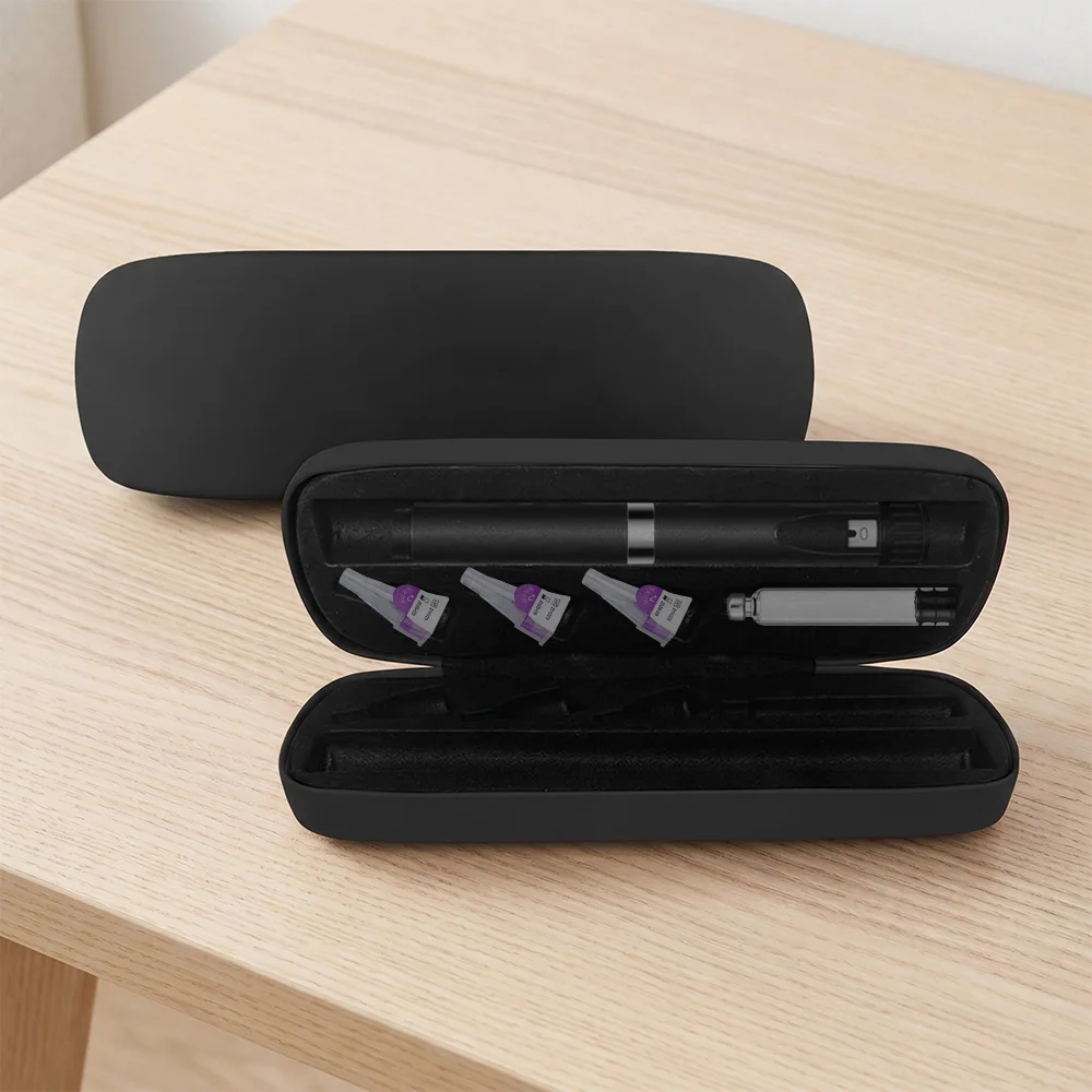 2pcs Insulin Pen Case Storage Box, Portable Diabetic Travel Case for Syringes, Supplies, Diabetic Medication Organizer Outdoor