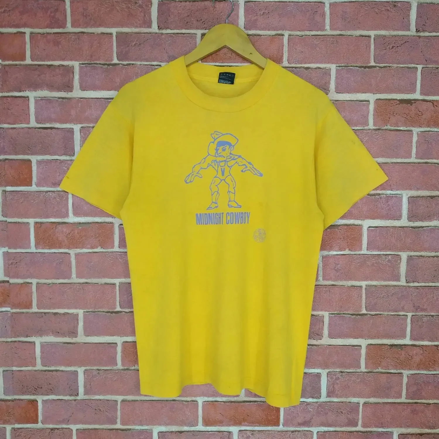 T-shirt vintage Mighty Cowboys avec impression photo des années 90, taille moyenne