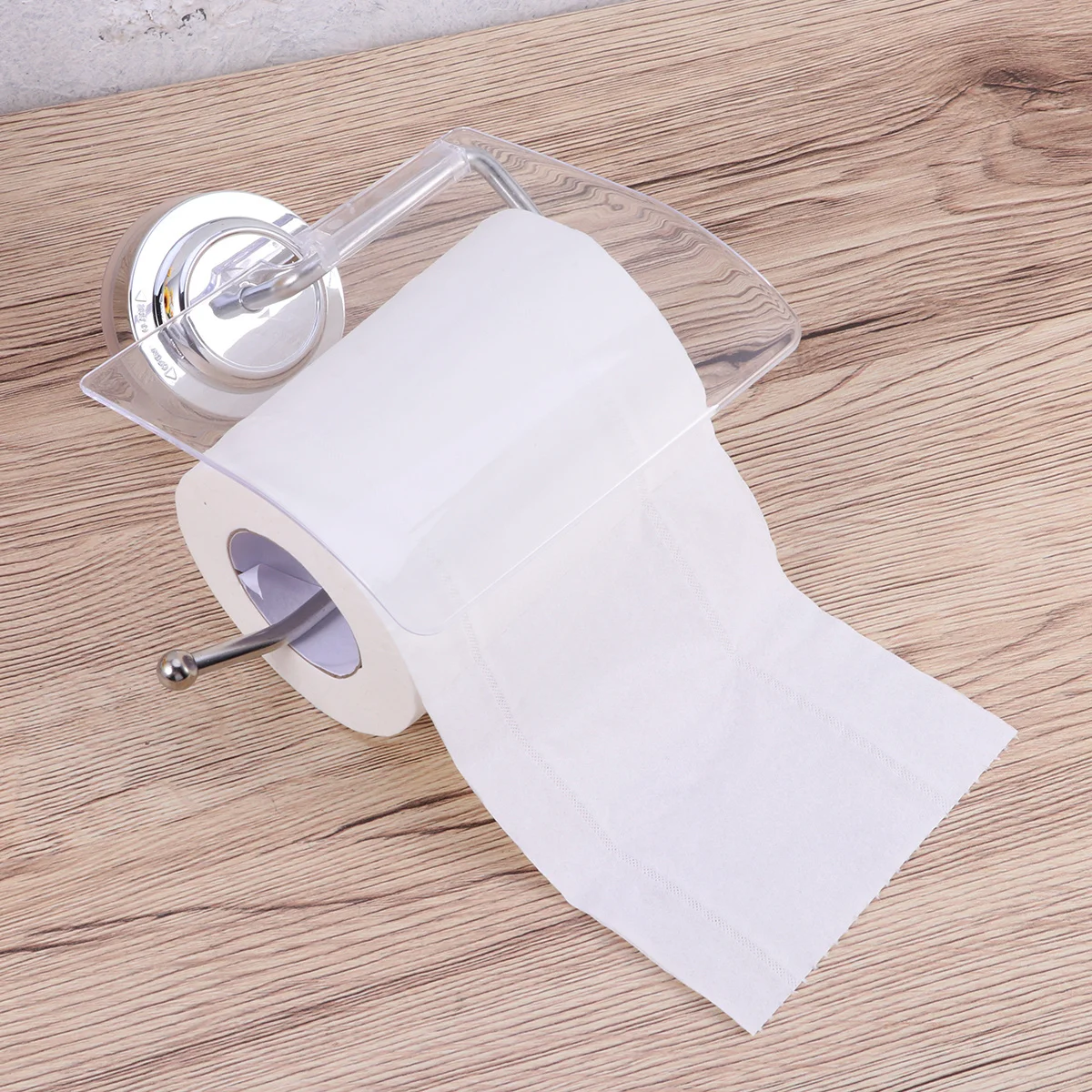 

1Pcs Bathroom Toilet Paper Holder Stainless Steel Suction Cup Paper Roll Hanger Waterproof Easy Install