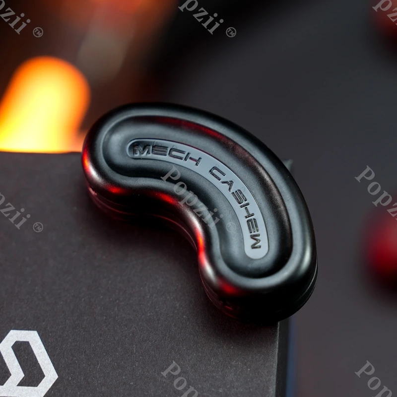 GAO STUDIO Mechanischer Cashew-Zufällige Farbe, mechanischer Push-Slider, Büro, Stressabbau, Gadgets, Angstspielzeug