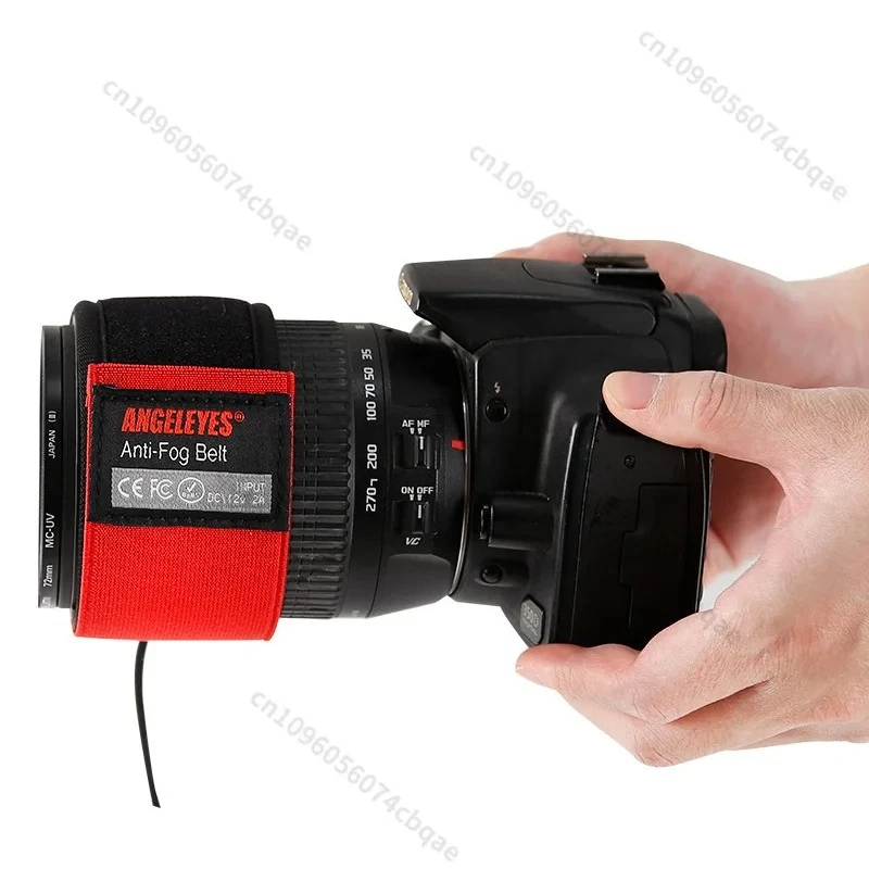 ANGELEYES Lens Warmer Anti-Fog Belt Heater Strap for Camera Lens Telescope Guide Mirror