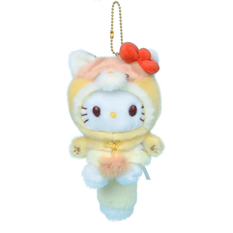 Sanrio Kawali Kuromi Hello Kitty My Melody Cinnamoroll Pillow Plush Toys Plushie Keychain Stuffed Doll for Kids gift