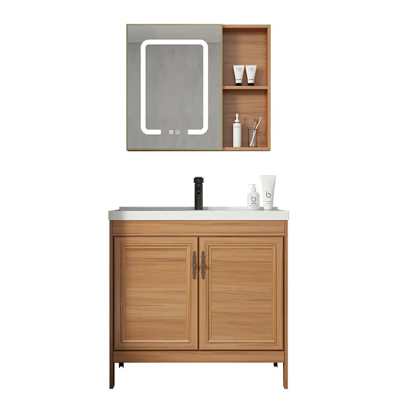 

Washbasin Cabinet Bathroom Cabinet Combined Toilet Balcony Ceramic Integrated Washbasin Basin