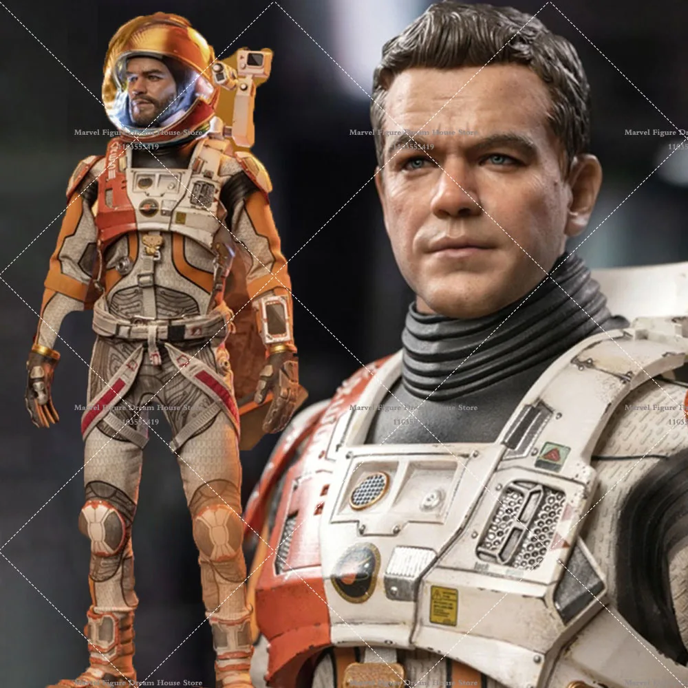 Premier Toys 1/6 Scale Collectible MARS RESCUE Matt Damon LED Space Astronaut Helmet 12