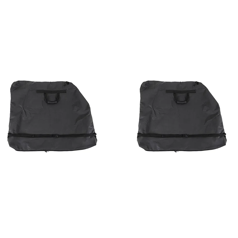 

2X Freedom Top Panels Storage Bag For Jeep Wrangler JK JKU JL JLU 2 Door 4 Door Hard Top Models JT 2007-2021 (Black)