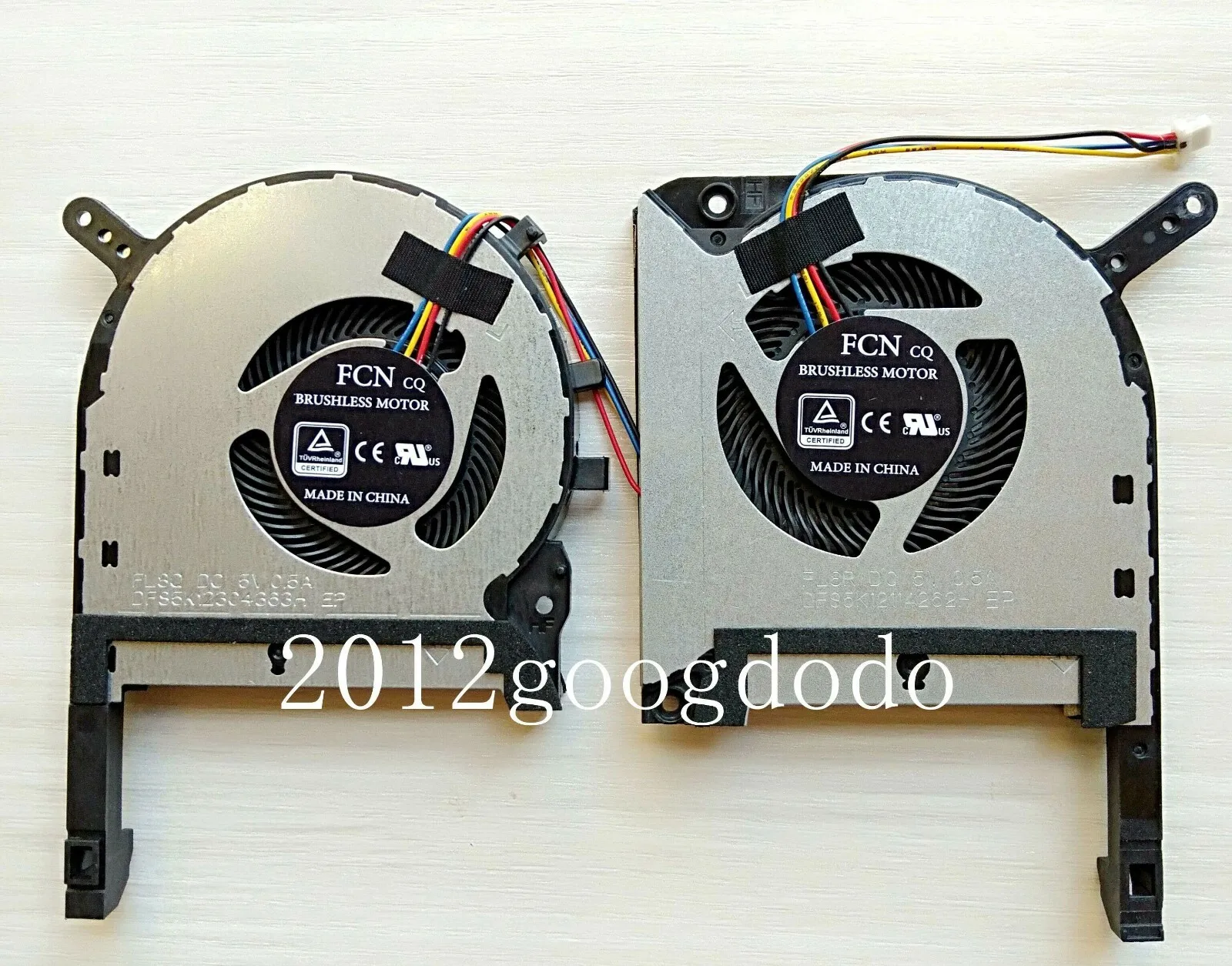 New for Asus TUF Gaming FX505DT FX705DT FX505 FX505GE FX505GM FX505DT CPU GPU fan
