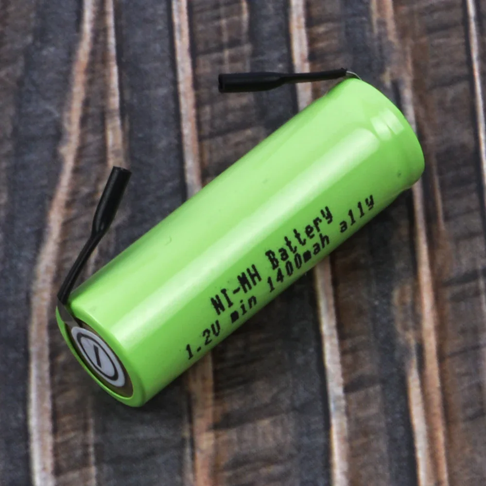 Сменный аккумулятор для электрической зубной щетки Braun Oral B, 1,2 в, 39 мм x 14 мм, батареи для очищающего прибора Philips