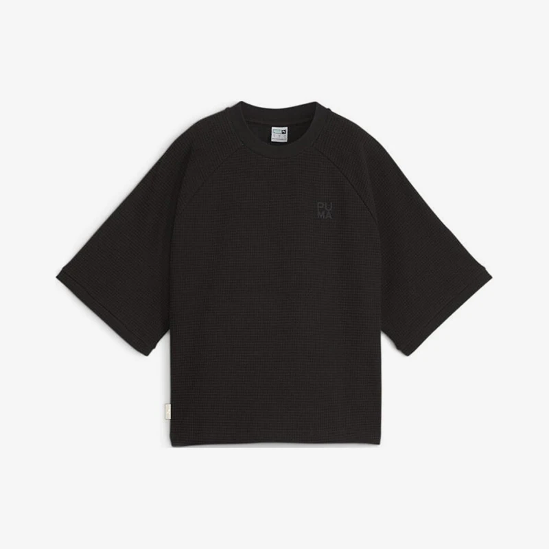 

Оригинальная женская тренировочная футболка Puma 2025 года, летняя коллекция, с круглым вырезом, свободного кроя, с коротким рукавом, 624302-01