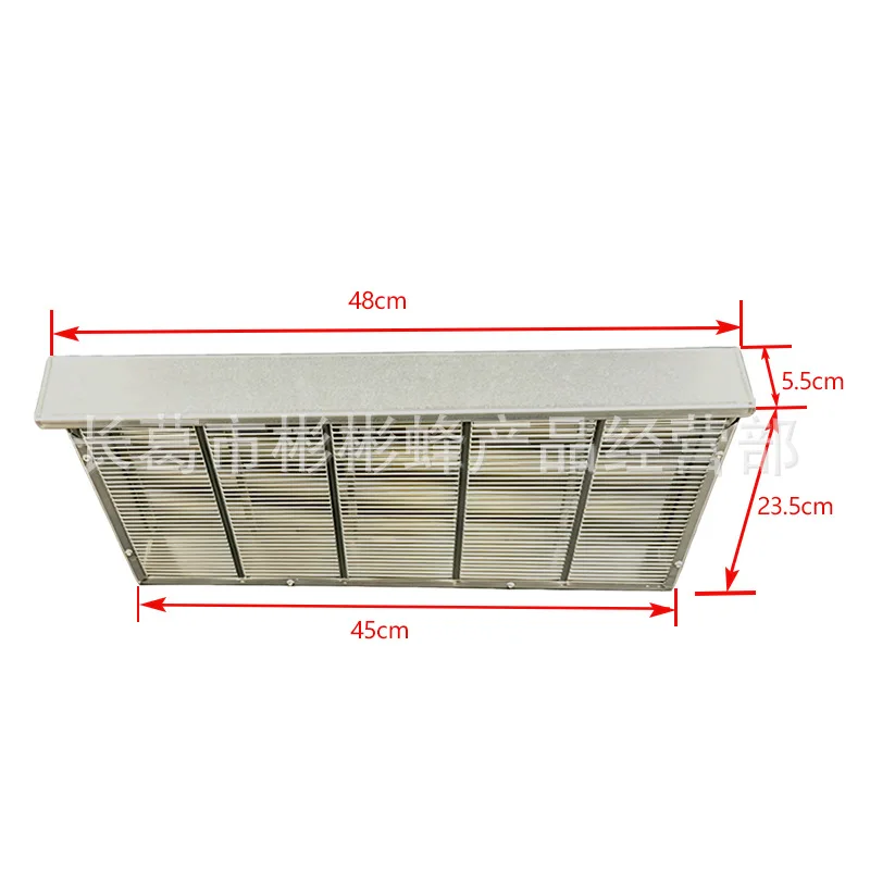 Beekeeping Beekeeping Metal Single Frame Birth Controller Queen Bee Egg Laying Box Bee Partition Egg Laying Grid Isolation King