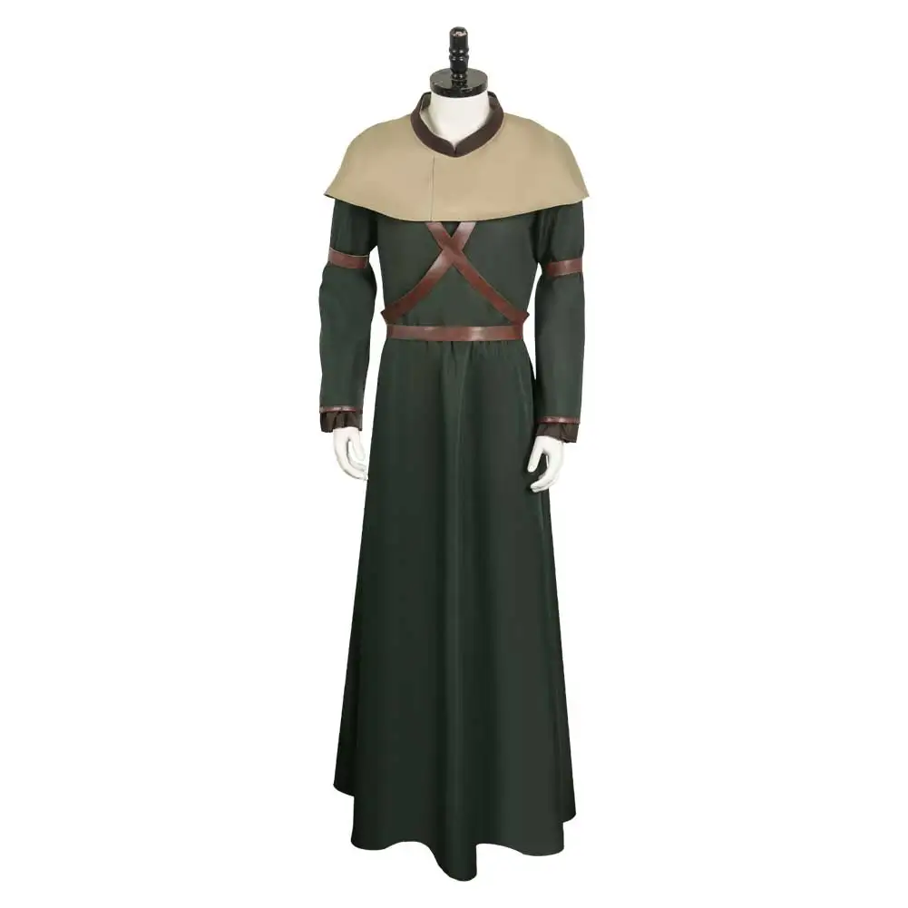 Dragon Cos Dogma Mage Cosplay Fantasia Role Playing Game Costume Cloak Cape Outfits For Adult Women Men Halloween Carnival Suit