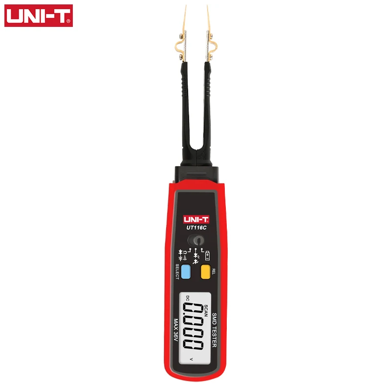 Smd Multimeter UNI-T Ut116a Ut116c Auto Range Weerstand Capaciteit Diode (Rcd) Led Zener Dcv Continuïteit Batterij Tester Meter