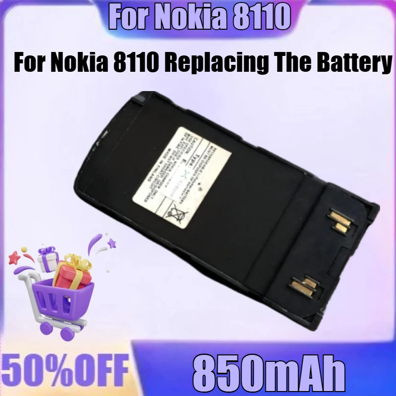 

New High Quality 1pcs 850mAh Battery for Nokia 8110 Replacing The Battery