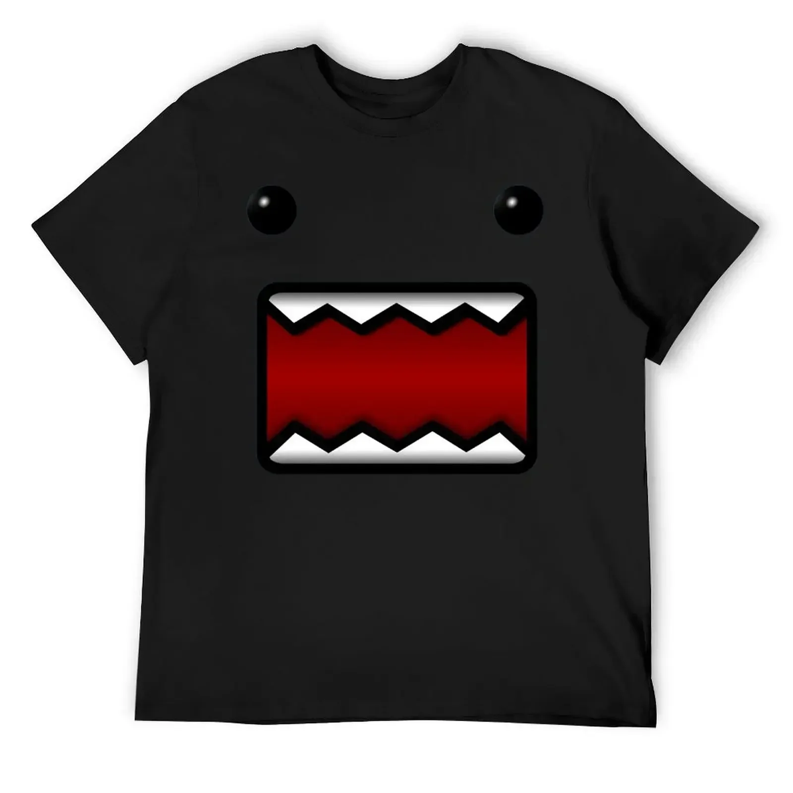 Harajuku Move Humor Graphic Tshirt harajuku men clothing oversized Novelty Aactivity Competition Eur Size Domo Kun DJ 1 T-shirt