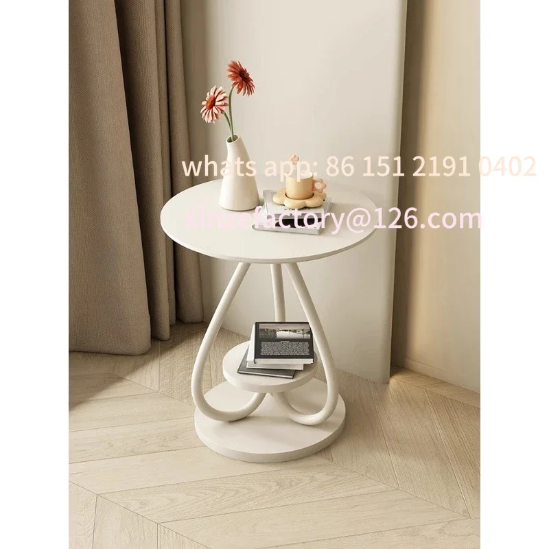 

Customizable prosty boczny do sofy, mały, okrągły kawowy do salonu, mały stolik nocny, stolik kawowy