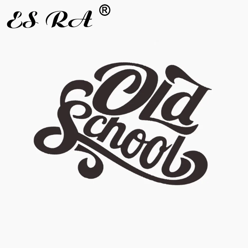 

OLD SCHOOL Car Stickers Creative Graffiti Stickers Motorcycle Fuel Tank Helmets Personalized Decorative Reflective Decals