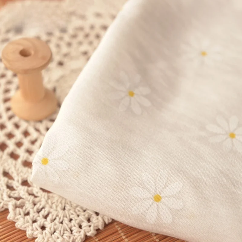 Pink Petal Linen Fa…
