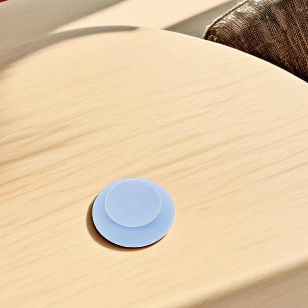 

6Pcs Silicone Suction Pads Double Sided Baby Plate Bowl Sucker Toddler Dishware Holder Spill Proof Table Accessory