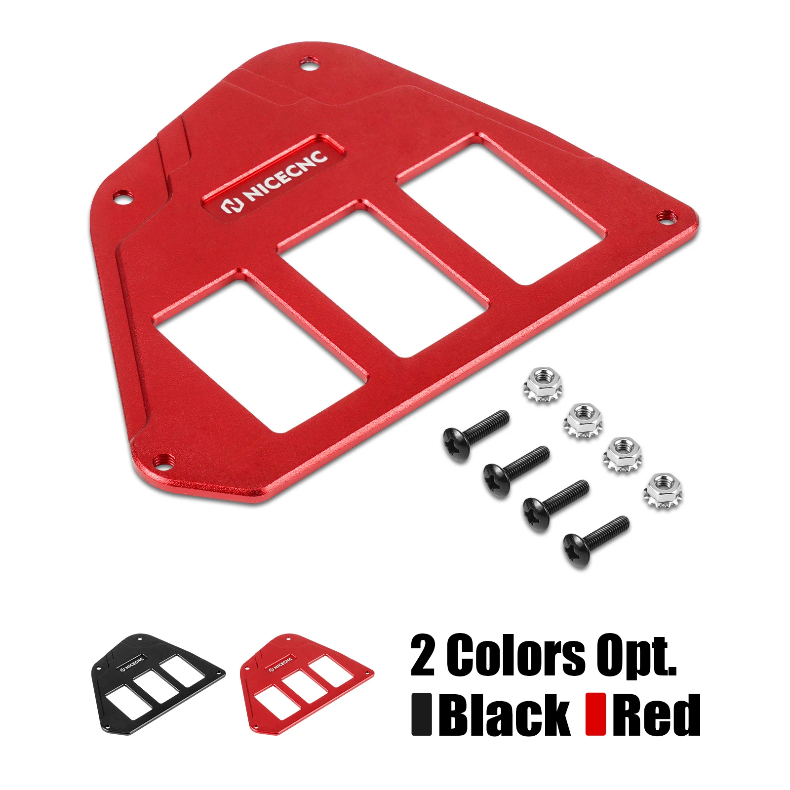 NICECNC For Honda Talon 1000R SXS10S2R 2019-2022 2024 Switch Plate Dash Panel Rocker For Talon 1000X	SXS10S2X Aluminum UTV Acces
