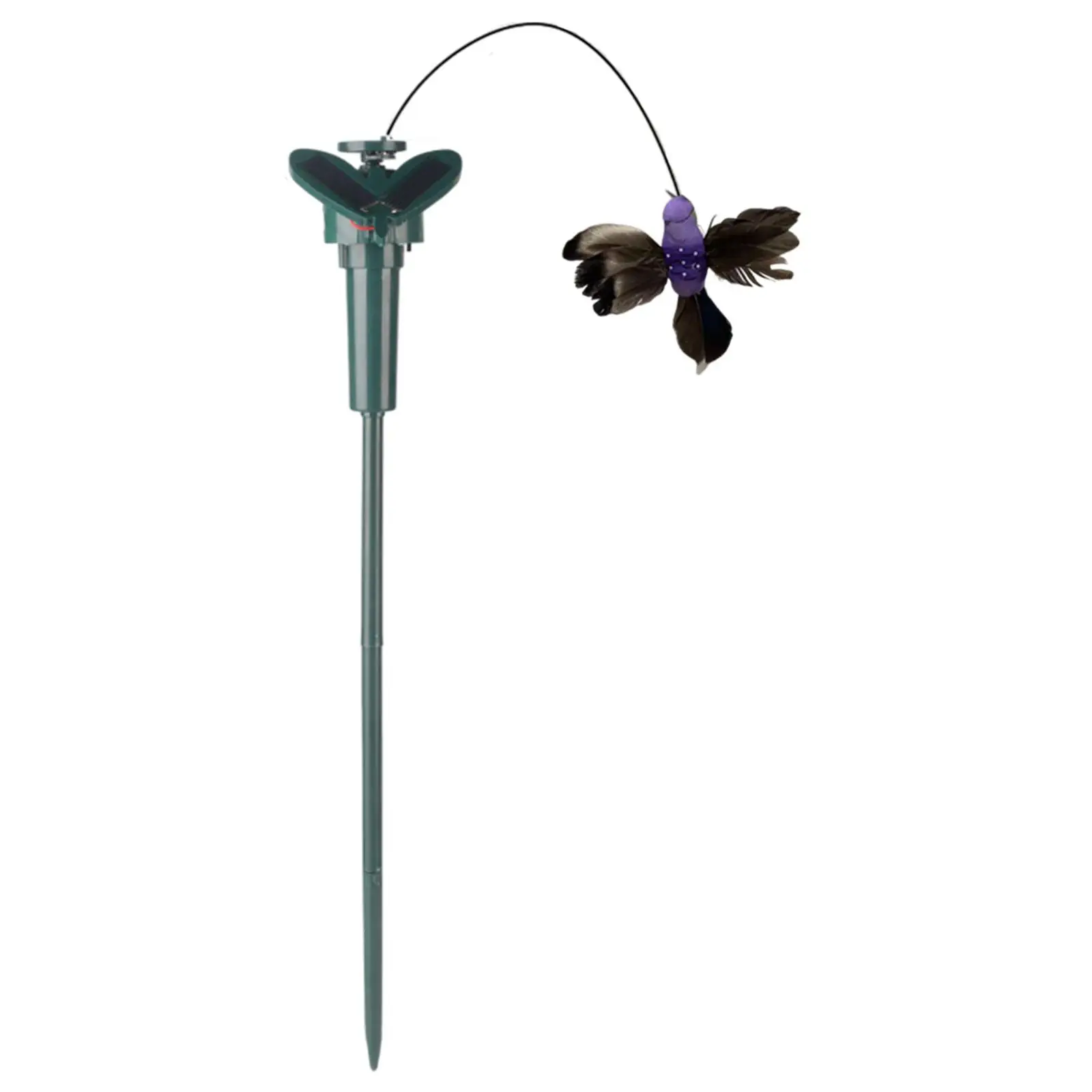 Pathway Moving Animal Garden Stake Outdoor Solar Animal Flying Simulation Figure for Garden Decoration Animal Yard