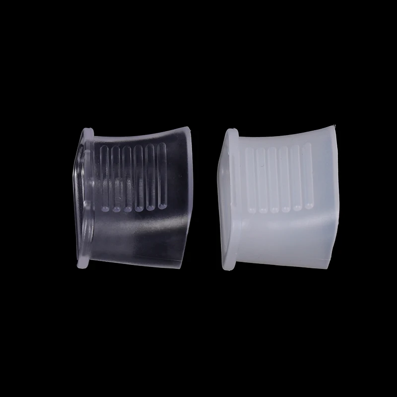 

10Pcs Referee Whistle Cover Transparent White Cushioned Mouth Grip Soccer Referee Whistle Protective Accessories