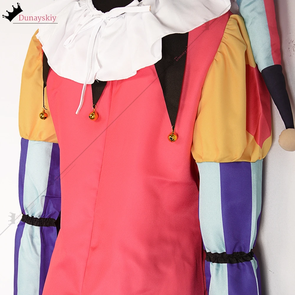 Disfraz de Fizzarolli, sombrero, jefe, traje elegante de Halloween, XS-3XL, muñeca Helluva, traje de fiesta de Carnaval, conjunto completo de Fizzarolli, traje Unisex