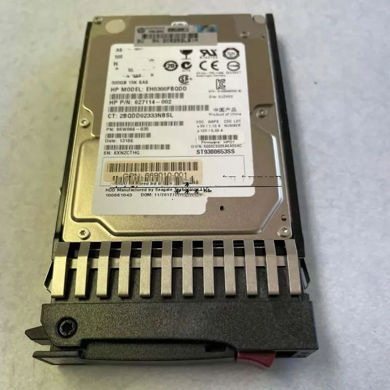 300GB para disco duro de servidor HP QR477A 665750-001 300G SAS 15K 2,5 "EVA