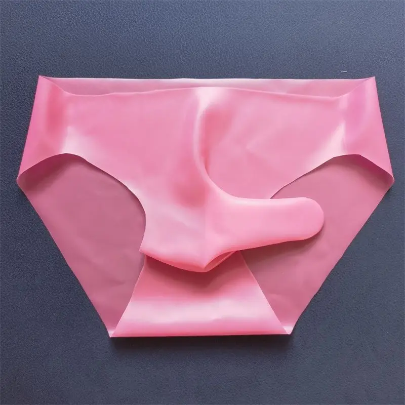 U محدب الملاكم سيسي سراويل مثلي الجنس السروال الحقيبة الكبيرة Boxershorts ثقب القضيب ملخصات الذكور حقيبة كبيرة الملابس الداخلية الرجال Pantaion ثونغ #2