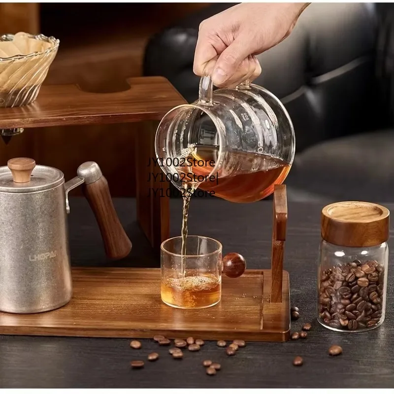 Sustainable Aluminum Alloy Grinder Extractor Worktop Dripper Stand Coffee Tea Maker Set Portable Food Grade Gift