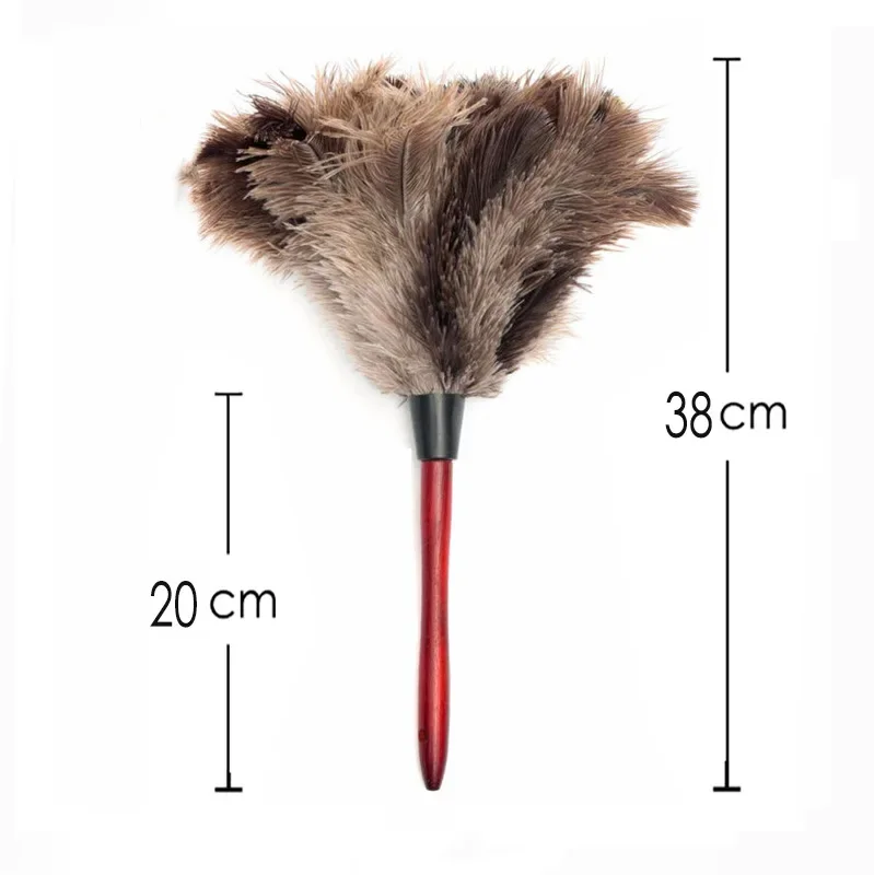 Feather Dusters With Long Handle Ostrich Duster Brush Electrostatic Dust Dust Cleaning Tools Household Cleaning Accessories