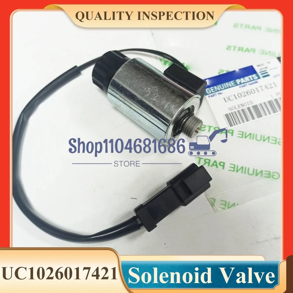 

Wheel Loaders Parts WA150-5 WA200-5 WA250-5 WA320-5 Solenoid Valve UC1026017421 For Komatsu Loader Solenoid