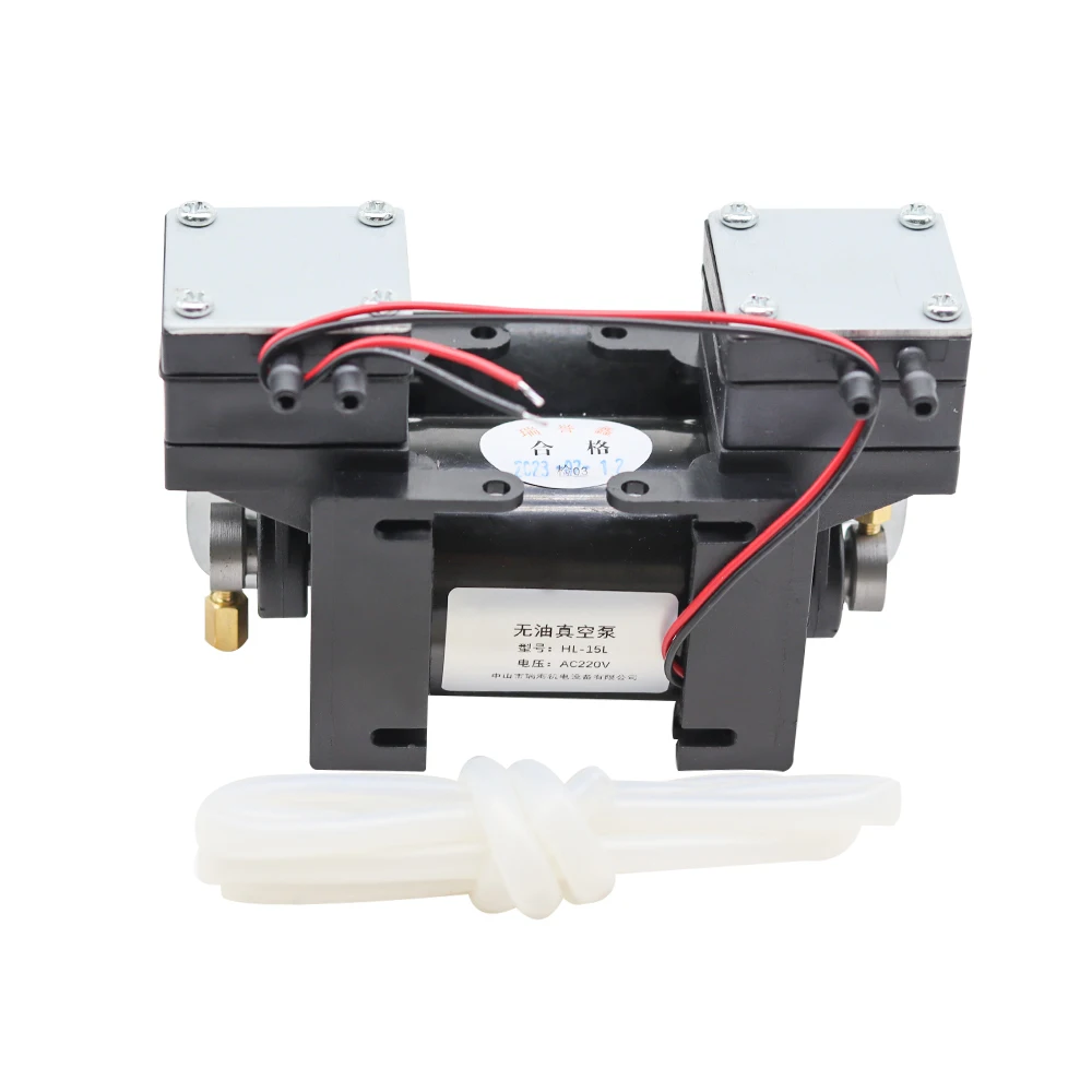 

12V/220V High Positive Negative Pressure Vacuum Pump Large Beauty Instrument Mute Double Head Diaphragm Pump Micro Air Pump