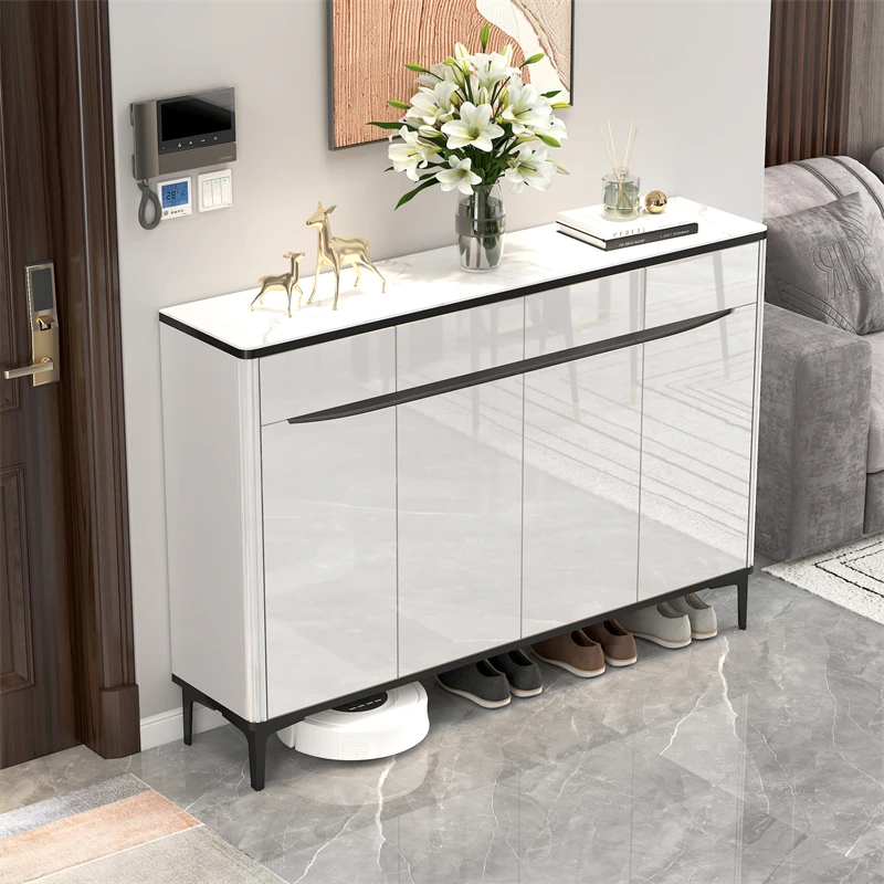 غرفة المعيشة صالون خزانة خذاء رف عمودي صانع الأحذية مقاعد البدلاء المنظمون خزانة خذاء الدولاب Szafki Do Salonu أثاث المدخل