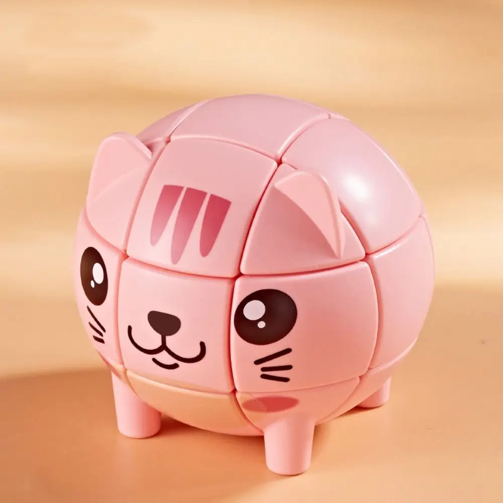 Dritte Ordnung Tierförmiger Würfel Cartoon 3D Cartoon Tierwürfel Praktische Fähigkeit Tragbarer Kinderpuzzlewürfel