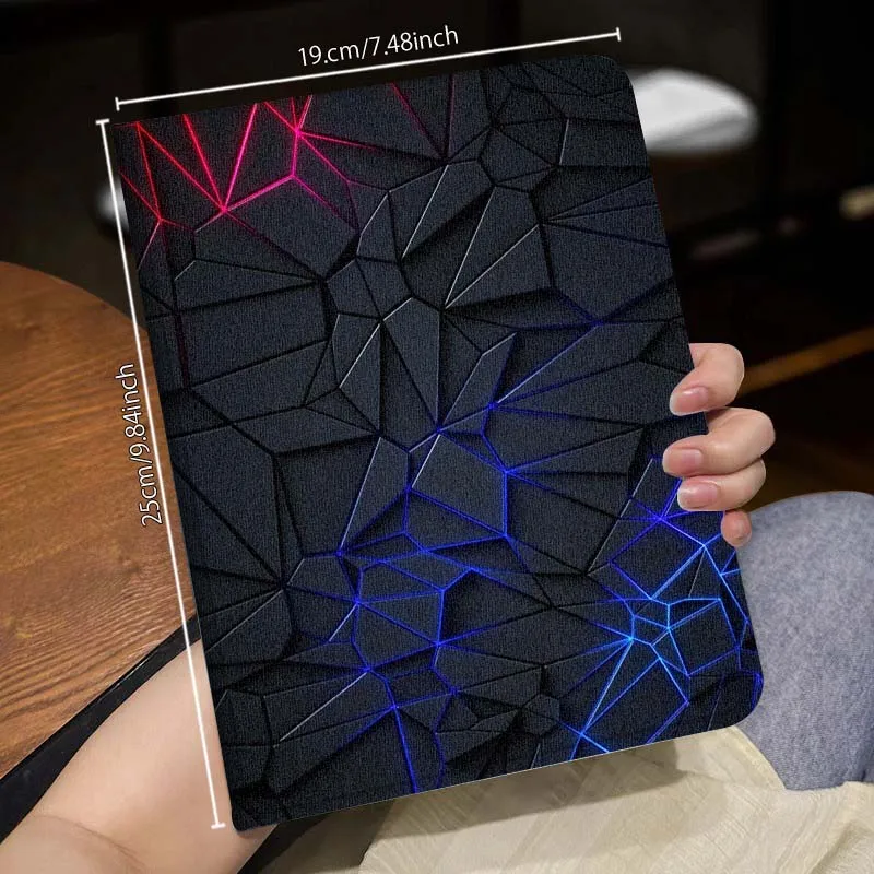 Kohlefasermuster für iPad Pro Air Mini 2 3 4 5 6 7 7. 8. 9. 10. 11. 10.2 9.7 10.5 10.9 11 13 Zoll Tablet-Hülle