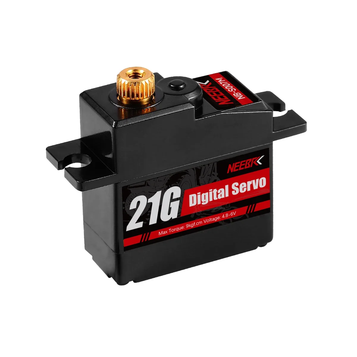 NEEBRC 21G Waterproof Digital Mini Servo Metal Gear for 1/14 1/16 1/18 RC Car Drone Boat Hyper Go MN168 MN78 MN82 Airplane Robot