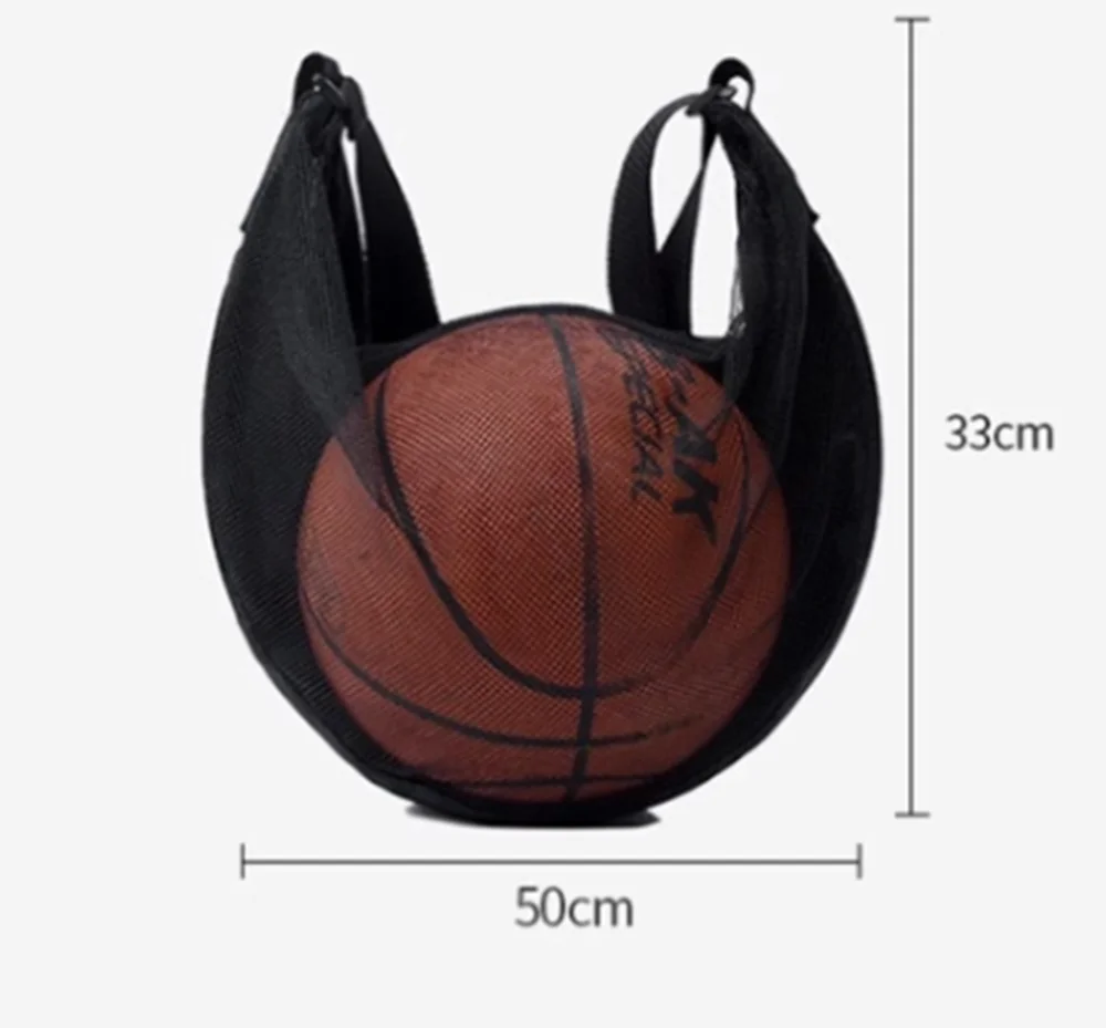 Large Capacity Single Shoulder Crossbody Sports Bag for Training, Stores Basketball & Volleyball, Multifunctional Fitness Storag